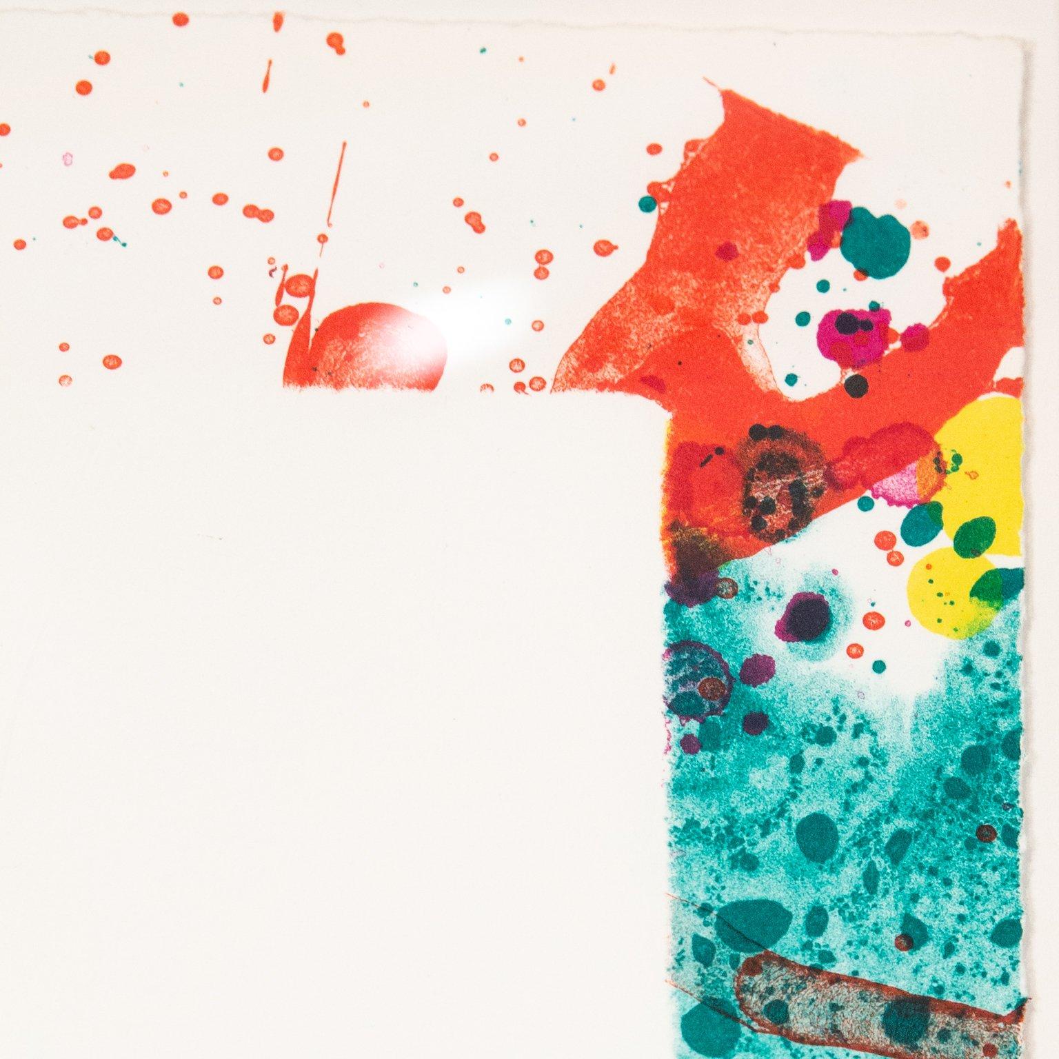 A preeminent figure in 20th century abstraction, Sam Francis (1923-1994) is renowned for his dynamic and colorful works.

Printmaking was an essential part of Francis' practice. The artist became so transfixed by the potential of the medium that he