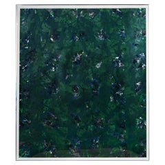 Sam Francis Signed Limited Edition Large Fine Art Lithograph Print Green Buddha