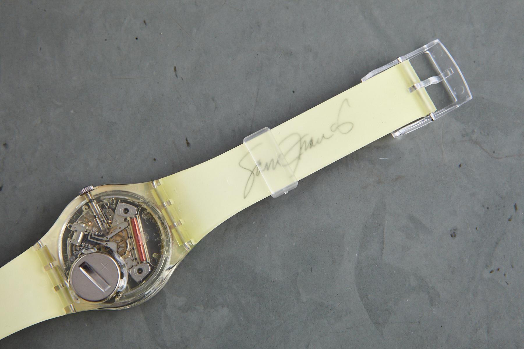Late 20th Century Sam Francis Swatch Collectors Watch in Original Box, Never Worn, 1992