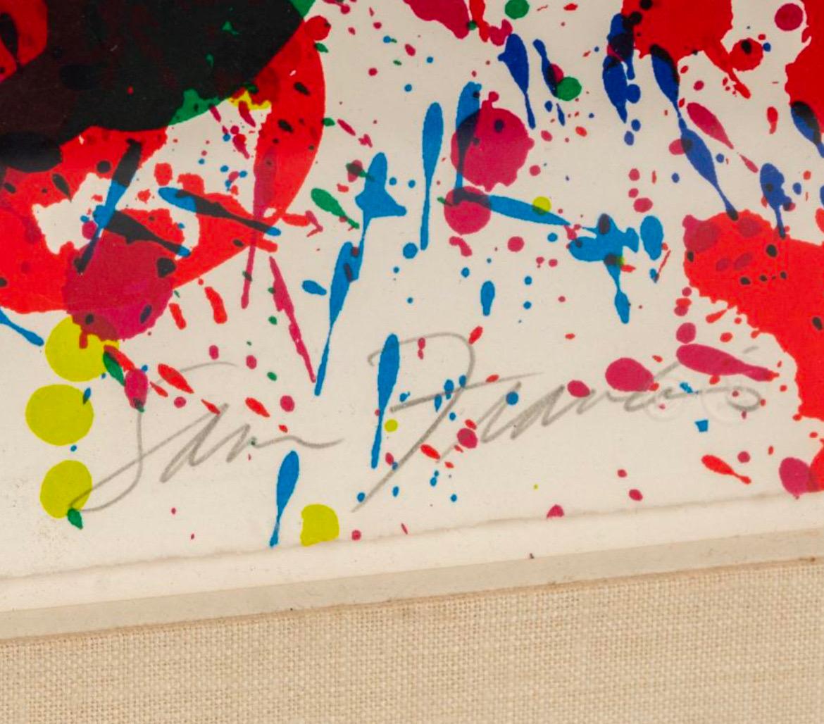 XX secolo Sam Francis: Ting (Lembark S8) Litografia, firmata in vendita