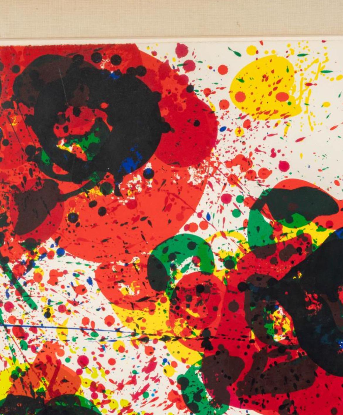 Carta Sam Francis: Ting (Lembark S8) Litografia, firmata in vendita