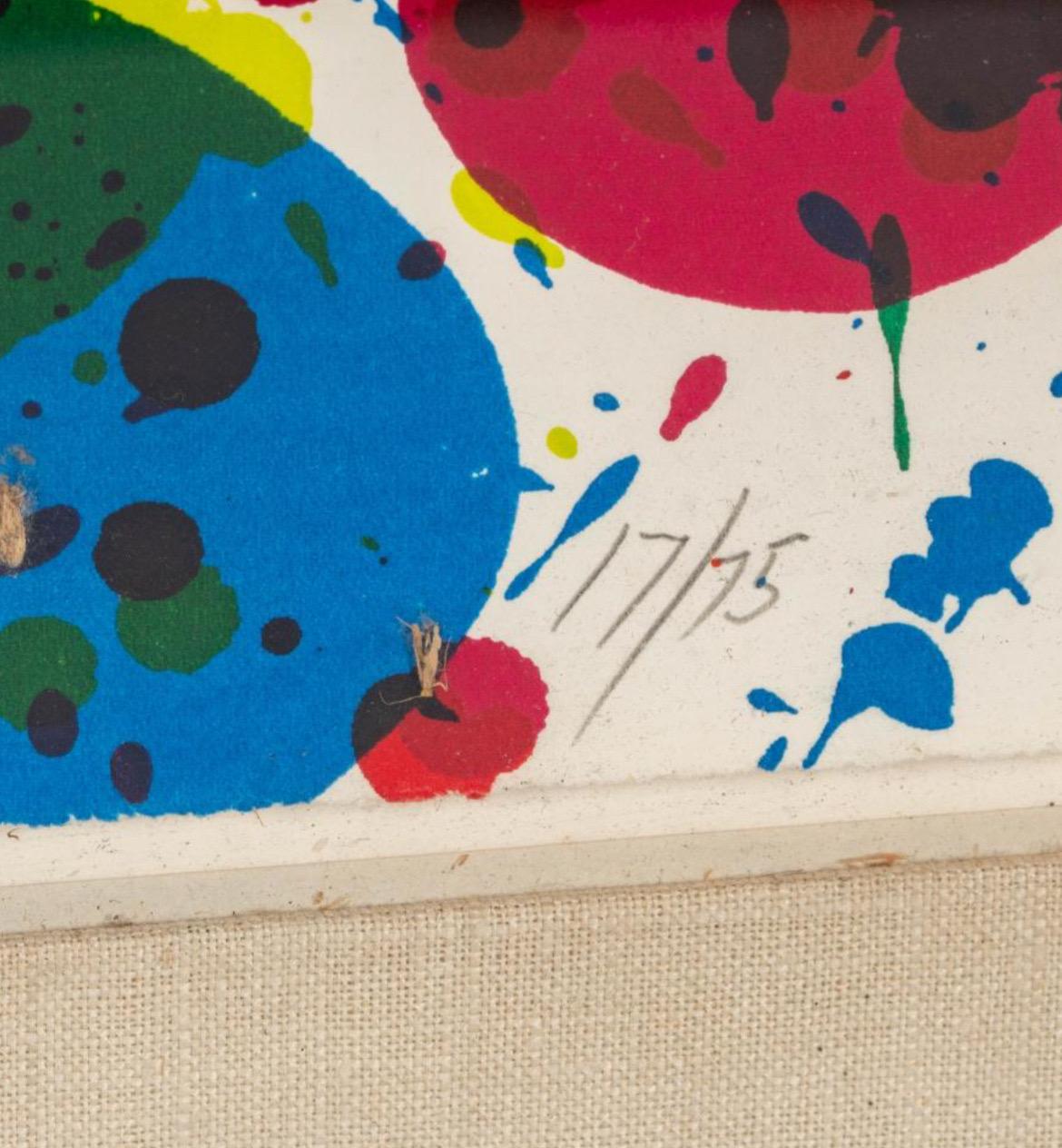 Sam Francis: Ting (Lembark S8) Litografia, firmata in vendita 1
