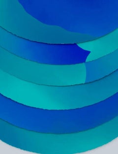 Trois caves (bleu/vert)