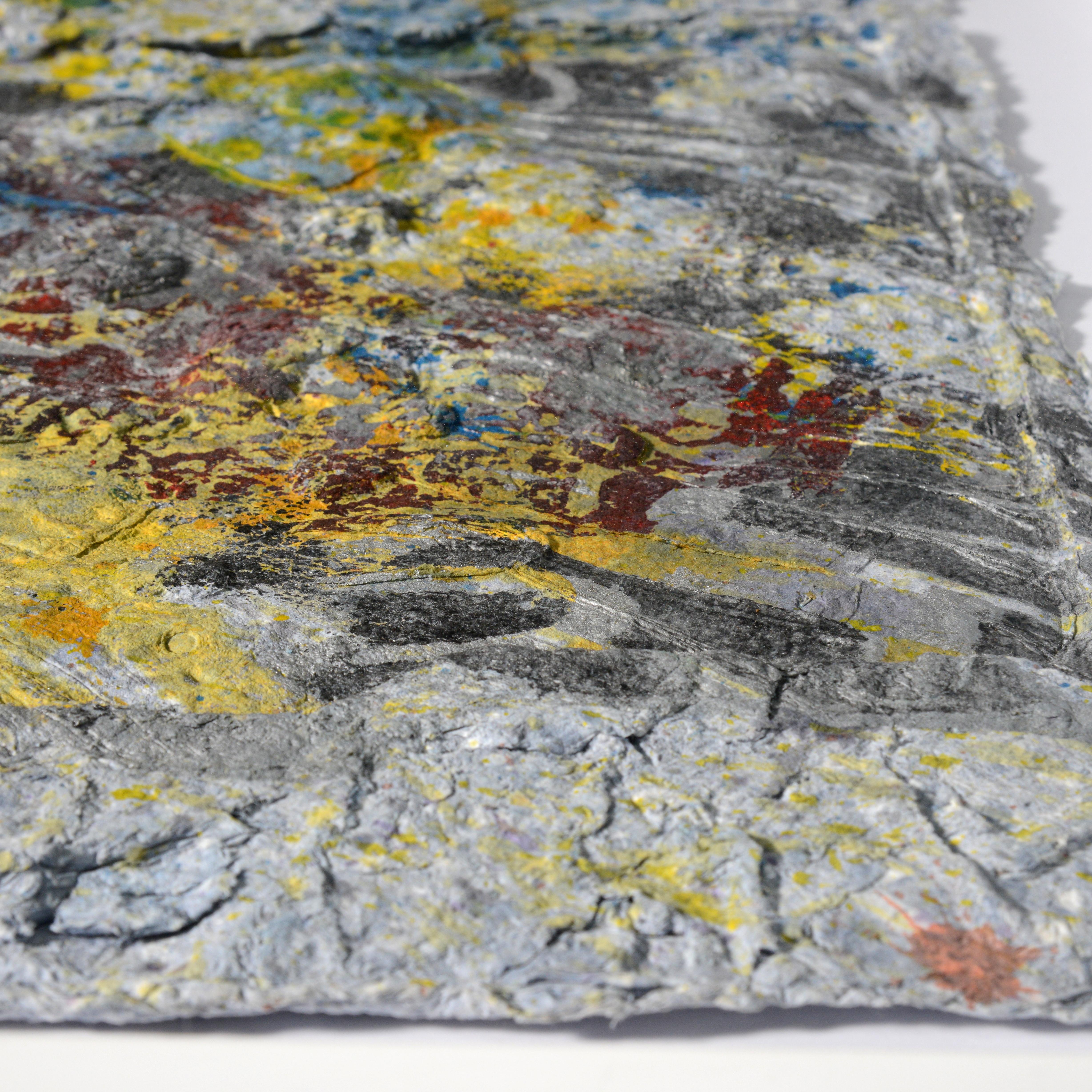 Sam Gilliam ELEGY #1 Unique Monotype en vente 8