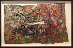 "Untitled" Sam Gilliam, Sculptural Drape, Washington Color School, Intense Color