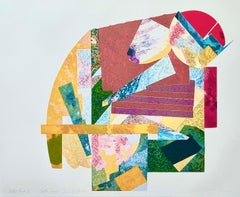 After Smoke: large limited edition abstract screen print, signed Artist Proof