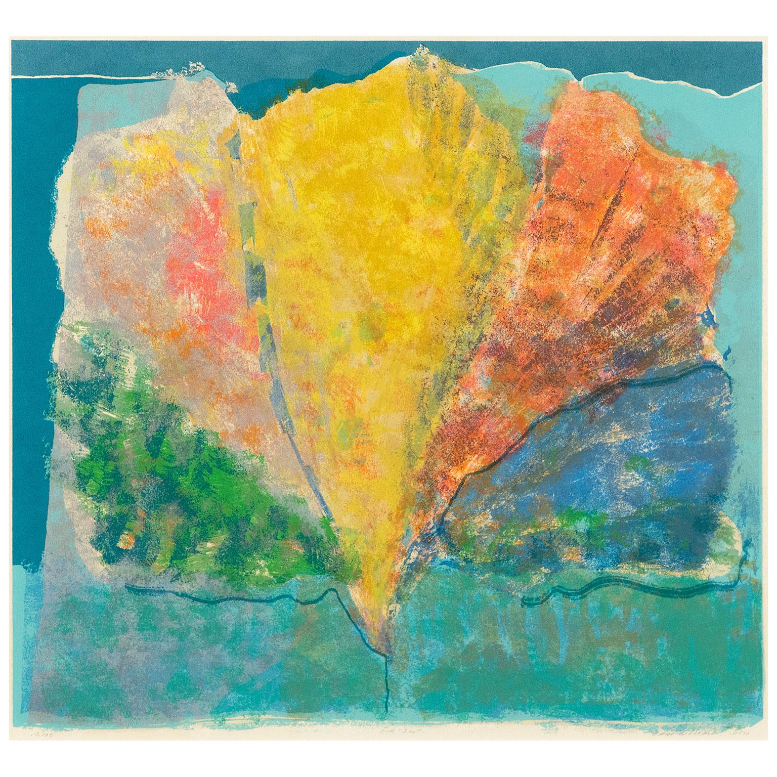 Vier 200 – Print von Sam Gilliam