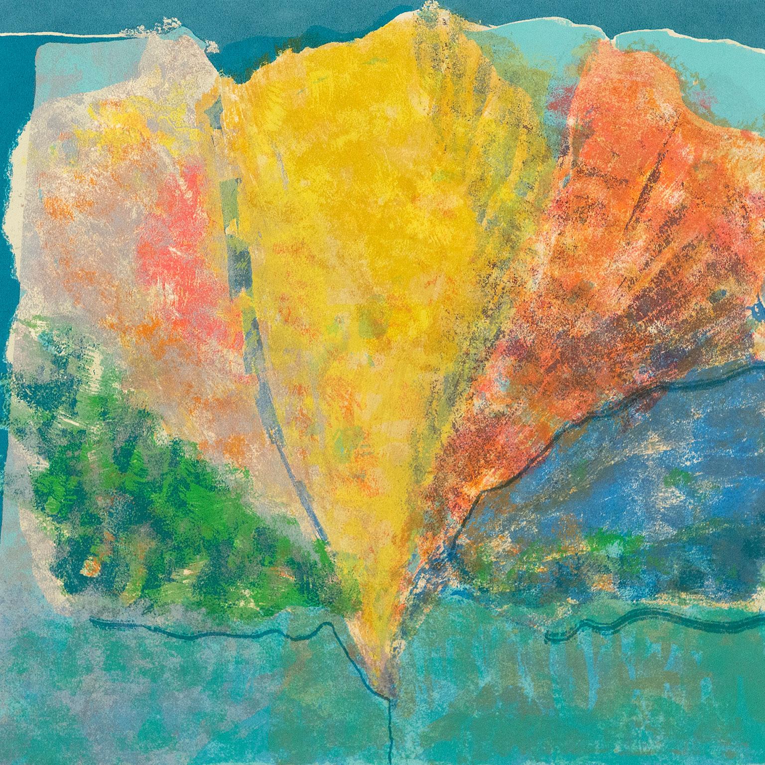 Vier 200 (Abstrakt), Print, von Sam Gilliam