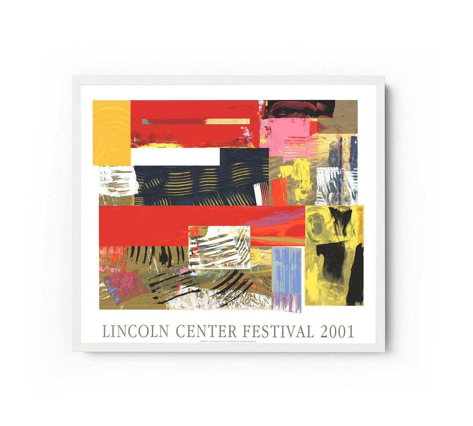 Lincoln Center Festival 2001 Poster - Print by Sam Gilliam