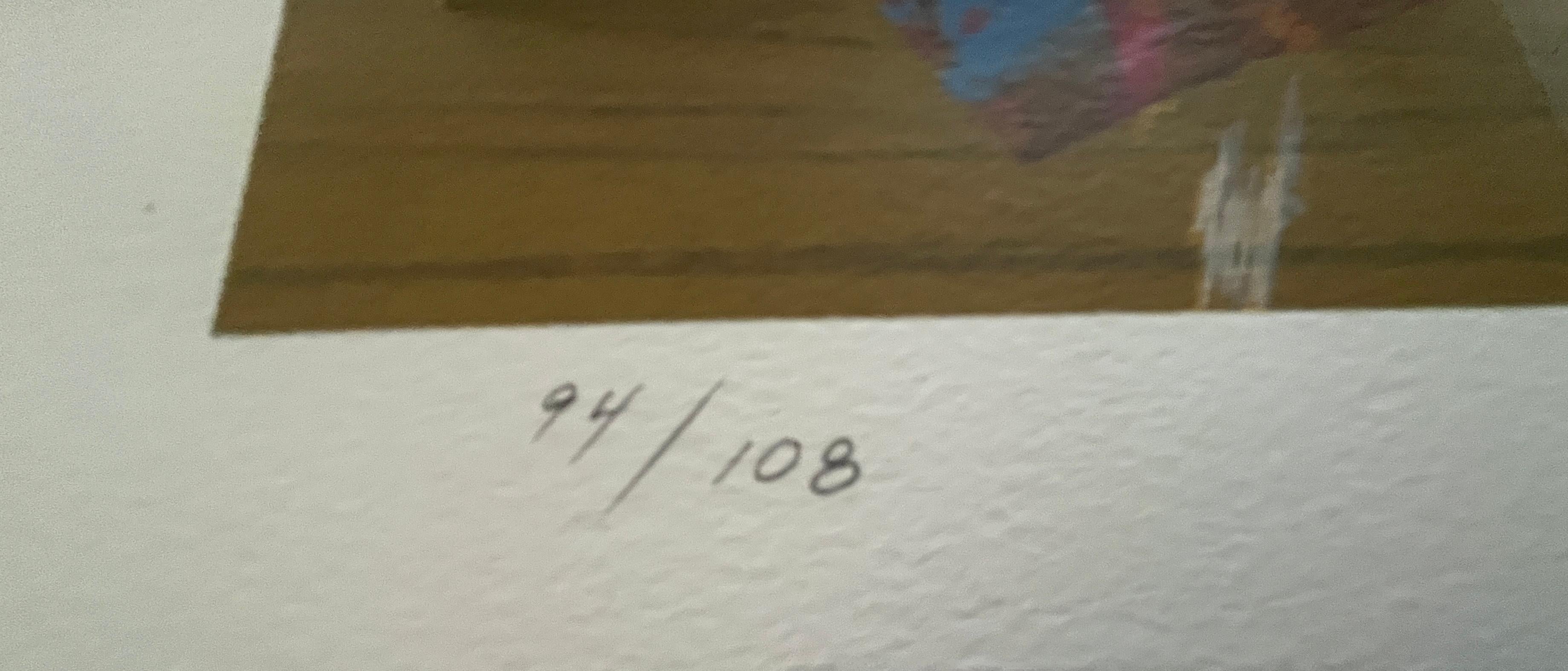 Lincoln Center Festival - Abstract Print by Sam Gilliam