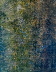 "NILE" Abstract Color Print by Sam Gilliam Influential Black Artist