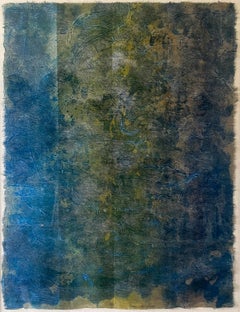 Impression couleur abstraite « NILE » de Sam Gilliam, artiste noir d'influence  