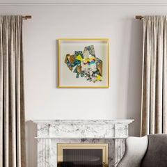 Sam Gilliam 1998 Signed Mixed Media Lithograph Edition of 60