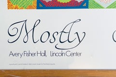 Sam Kozloff - Mostly Mozart Festival Poster, ex-IBM Corporate Collection, Framed