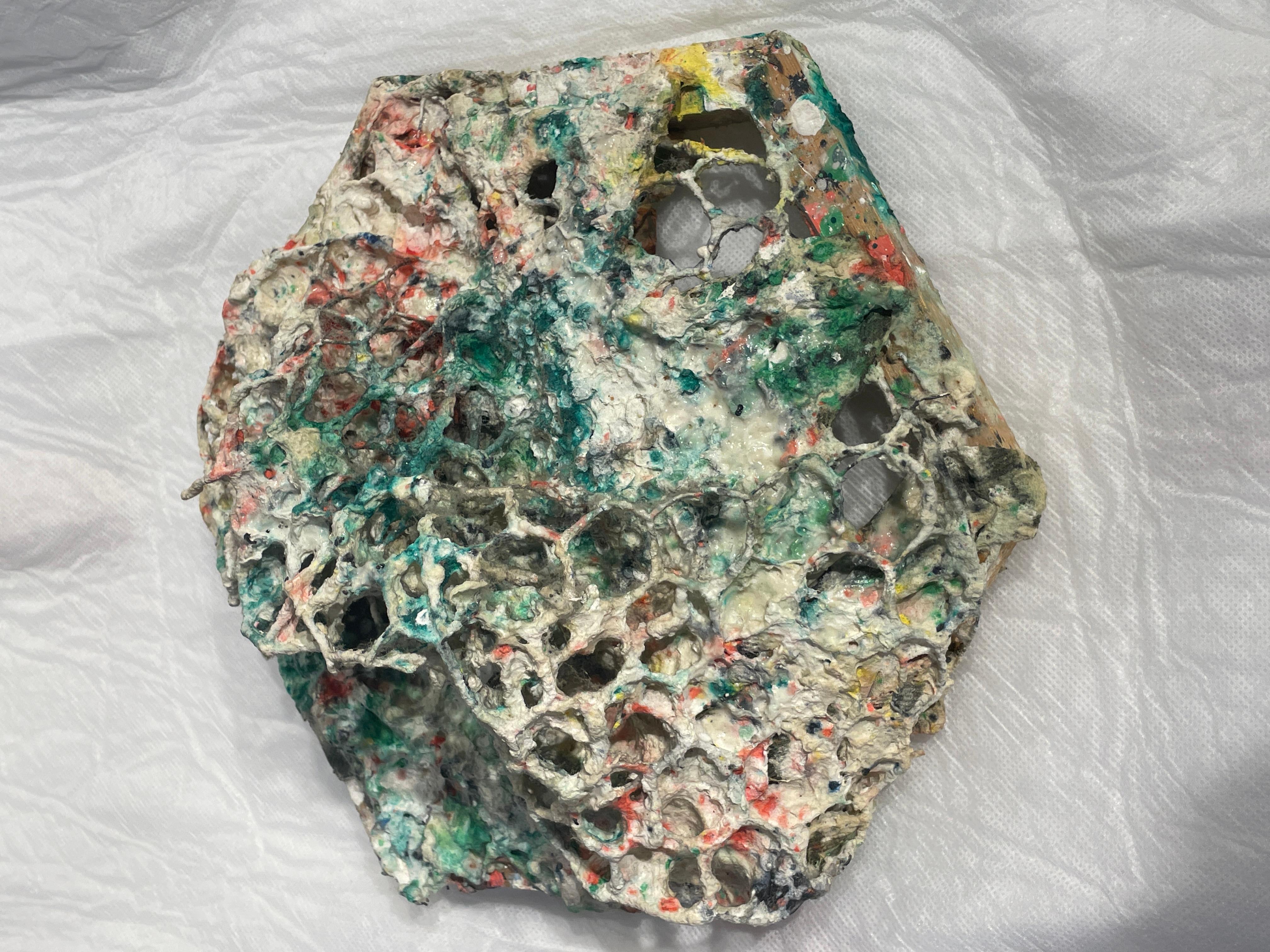 Hexágono de confeti - Sculpture de Sam Gilliam