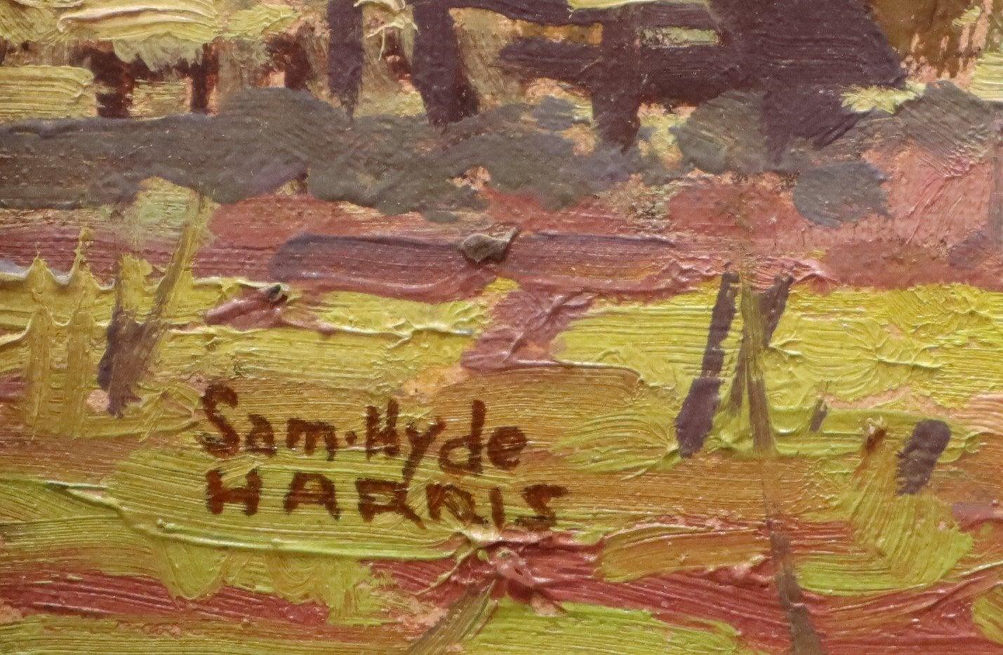 American Impressionistic Landscape by Sam Hyde Harris In Good Condition For Sale In Lantau, HK