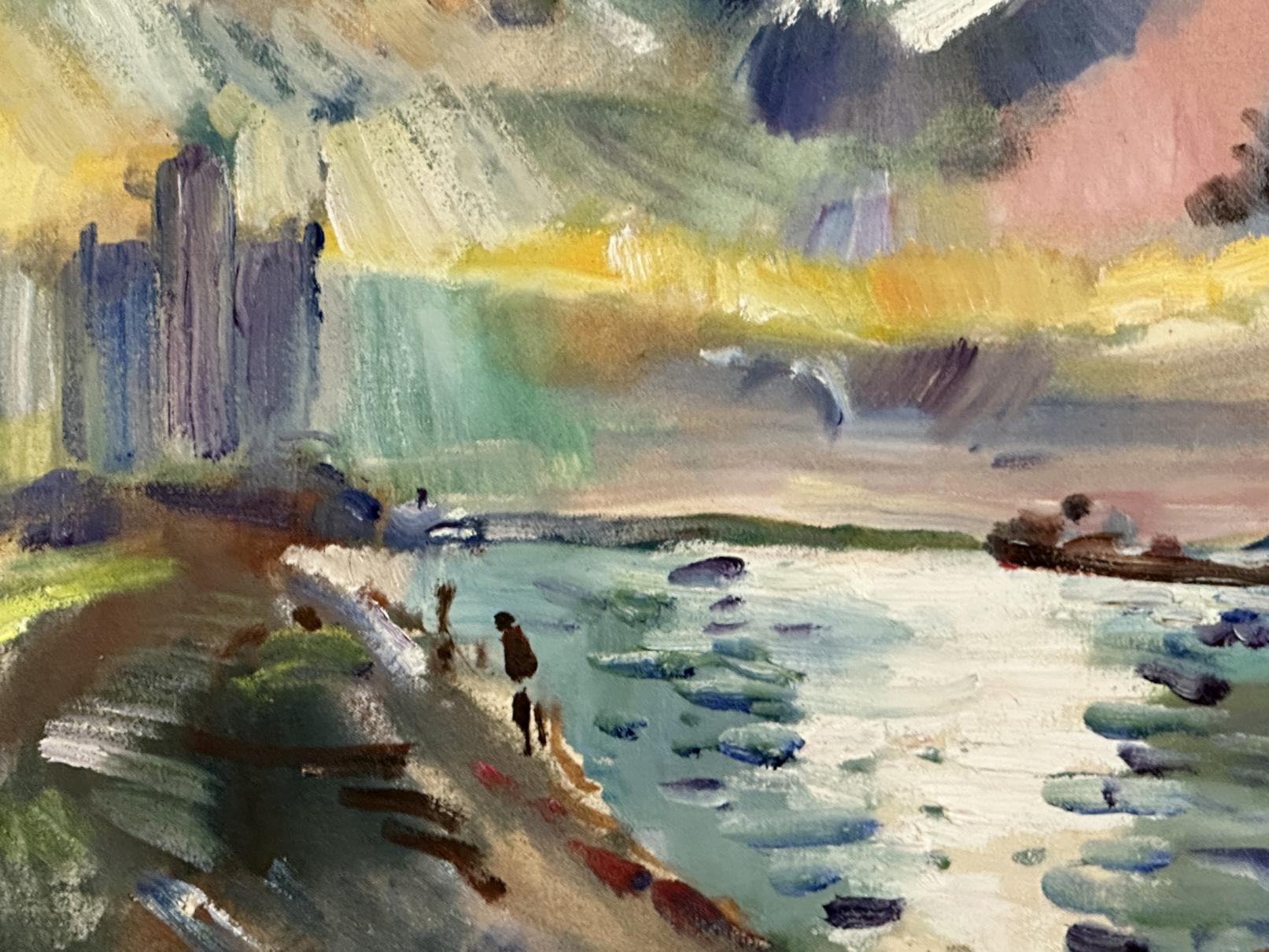 Artista: Sam Karres
Título: Escena de Detroit 1982
Año: 1982
Acrílico sobre lienzo
Cuadro enmarcado 21,75