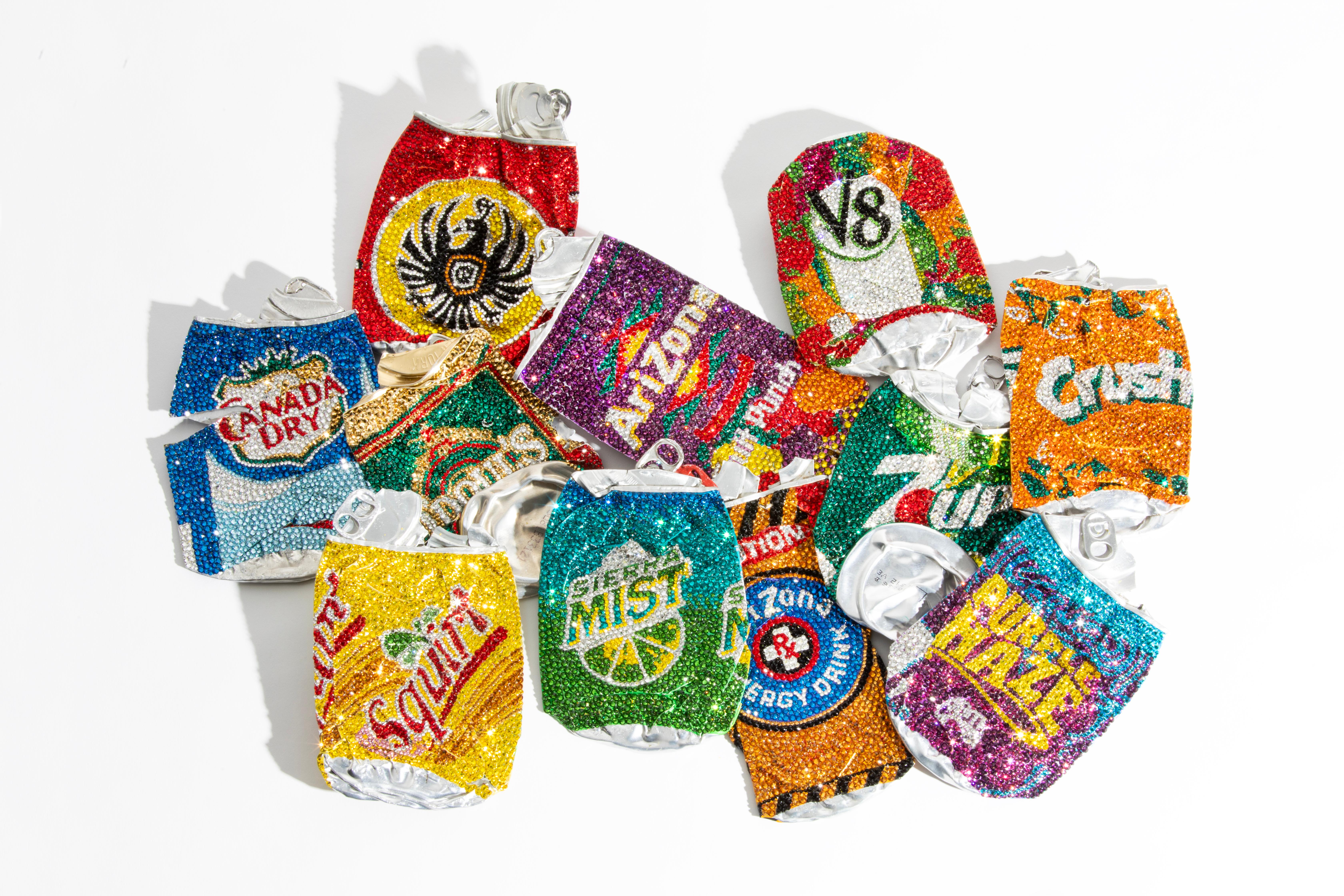 American Sam Keller “Can (Arizona Energy - Red Can)” Sculpture For Sale