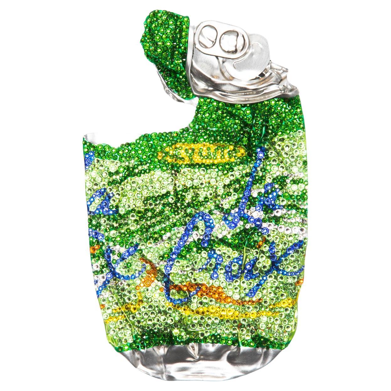 Sam Keller Can (La Croix Key Lime) Skulptur im Angebot
