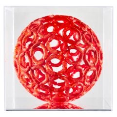 Sam Keller “Cheetosphere (Flamin' Hot)” Sculpture
