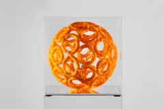 Sam Keller “Cheetosphere” Sculpture