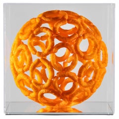 Sam Keller “Cheetosphere” Sculpture