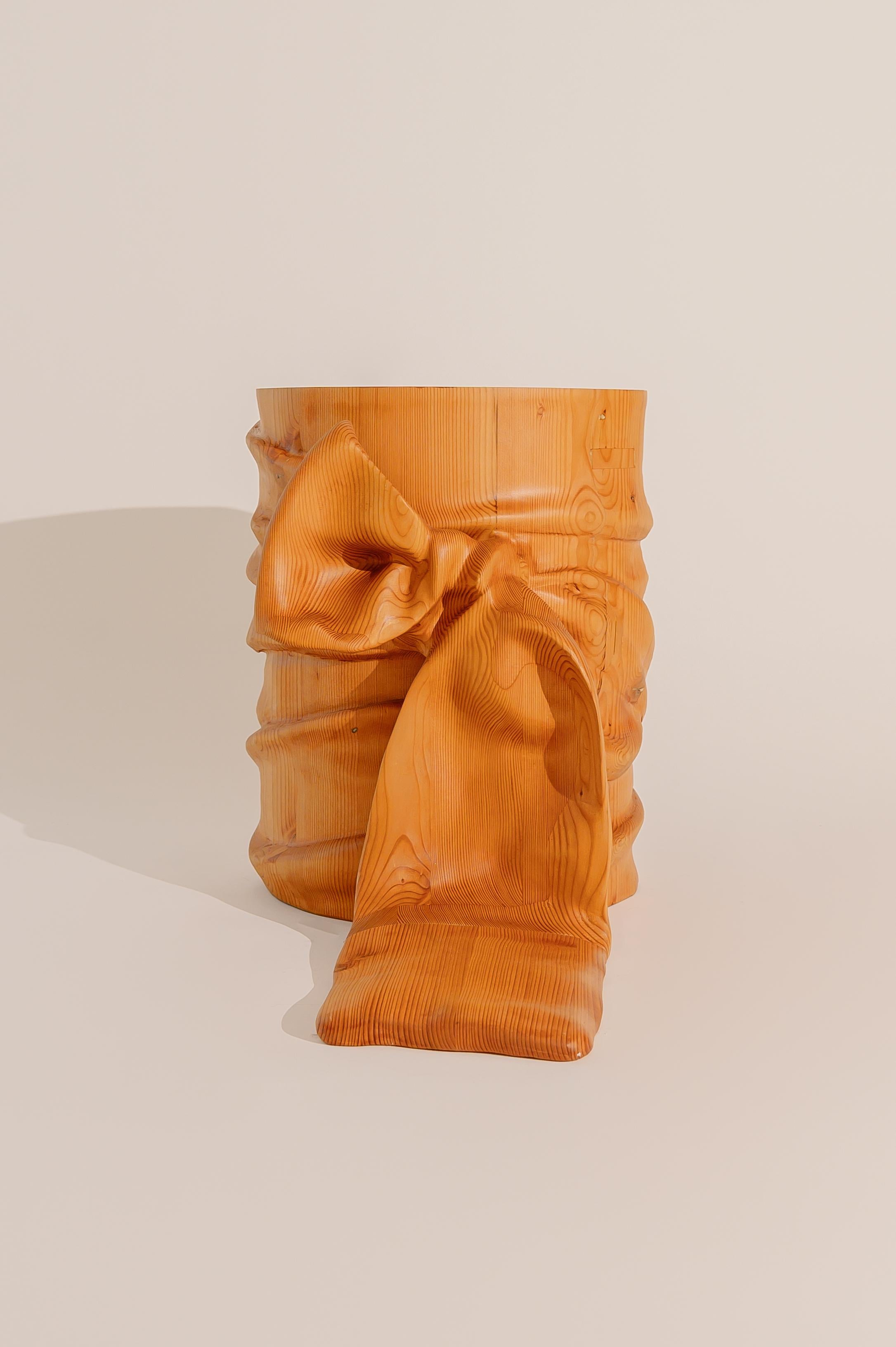 Salvaged Douglas Fir - CNC and hard carving 
