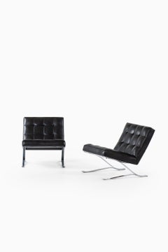 Sam Larsson Easy Chairs Produced by DUX in Sweden