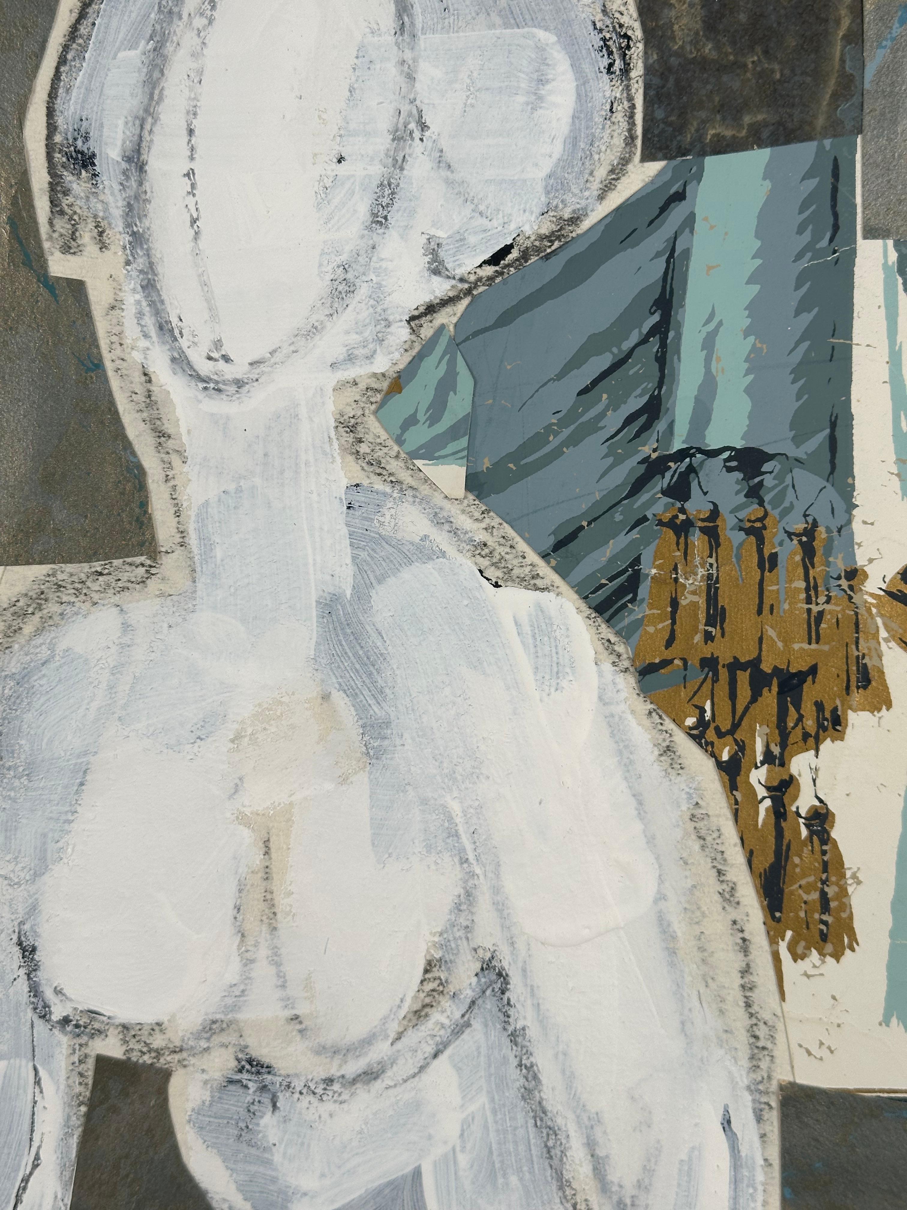 Sam Maitin (1928-2004).

Figura seduta, 1970 circa.

Carboncino, gouache e collage di carta decorativa. 

Misura 15,5 x 20,5 pollici; 22,75 x 27,75 pollici incorniciato. 

Firmato in basso a sinistra. Condizioni eccellenti.

Cornice d'epoca