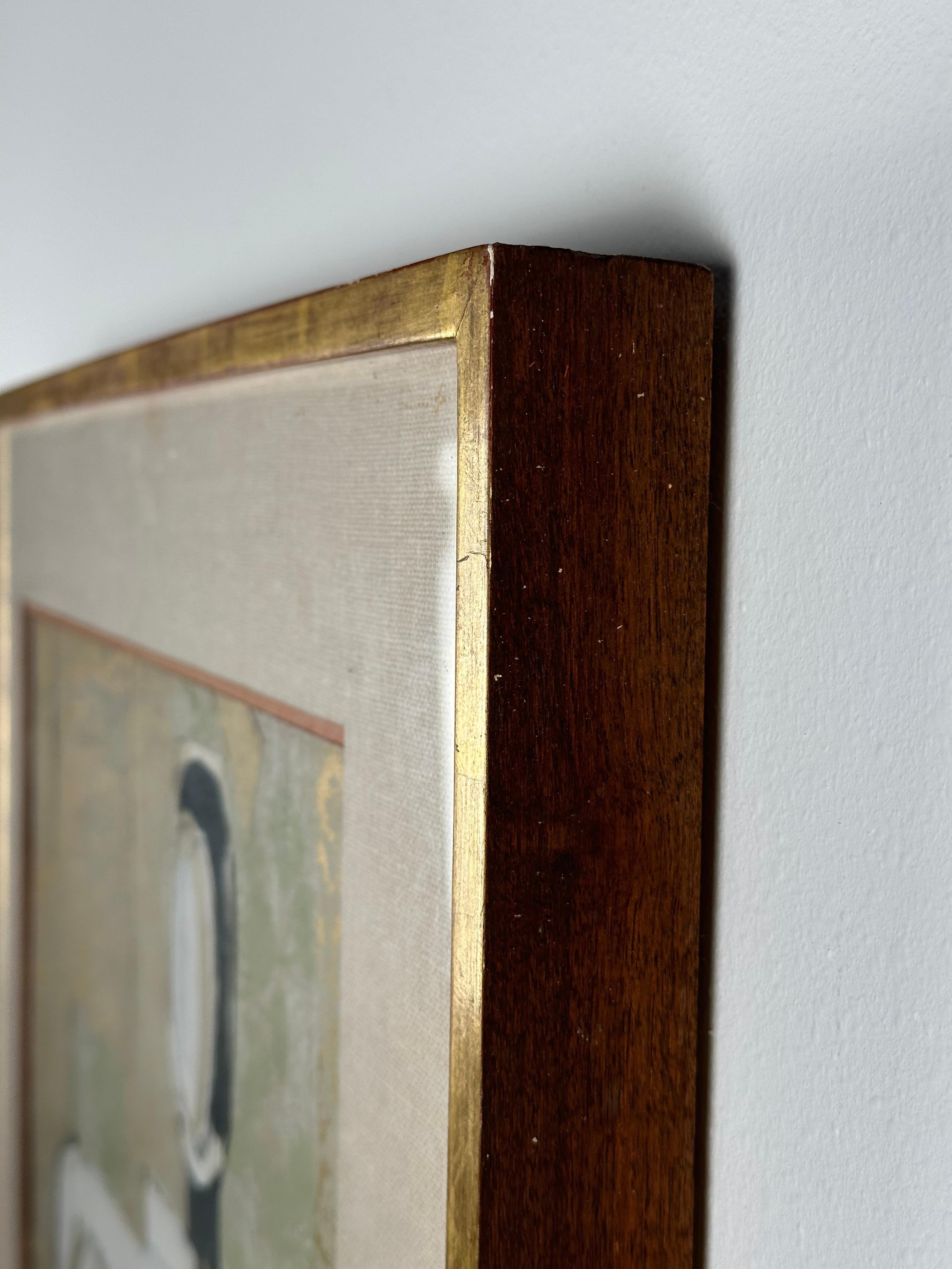 Figura seduta (collage astratto di donne). in vendita 4