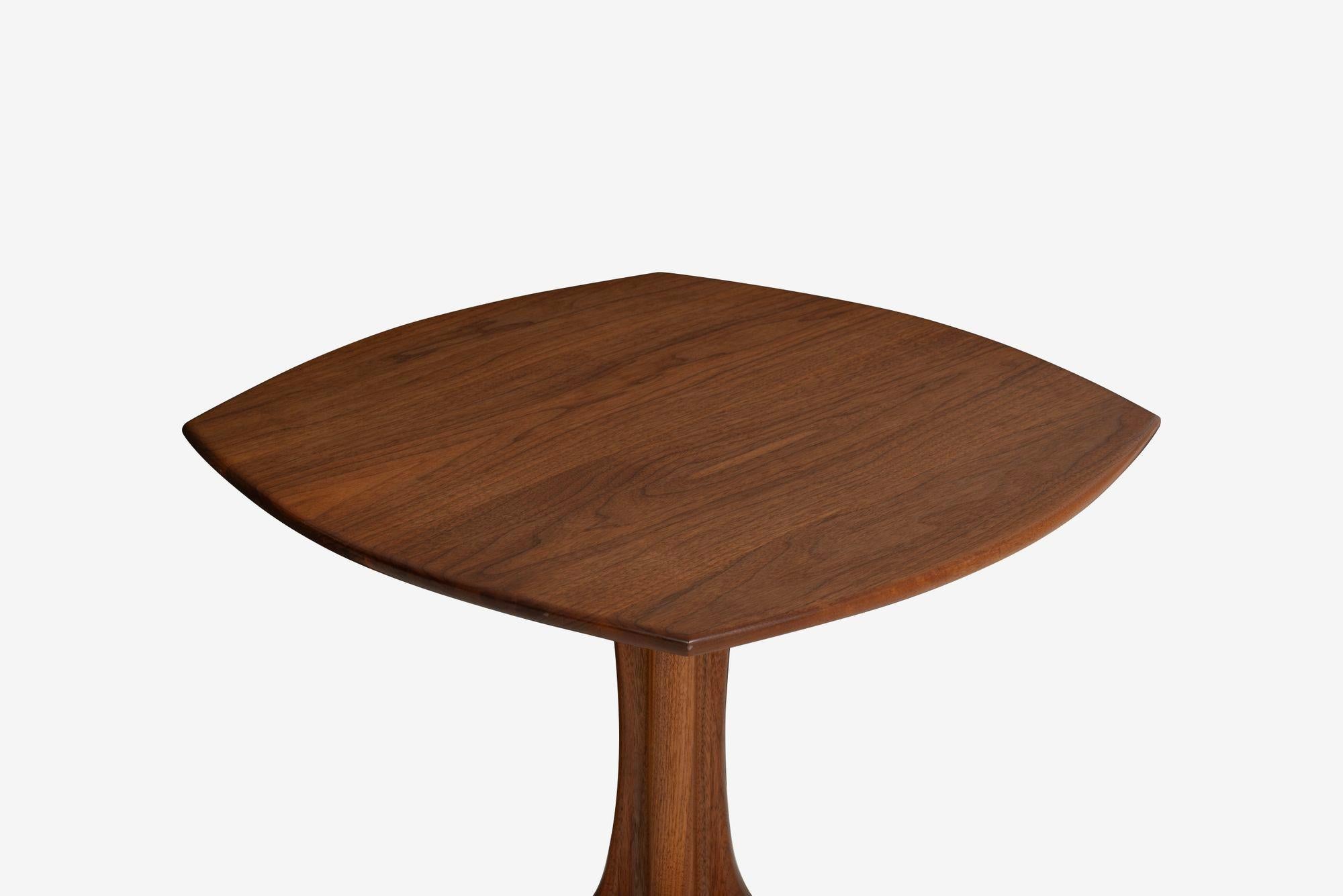 Sam Maloof American Craft Occasional Table in Oiled Walnut 2004 For Sale 1