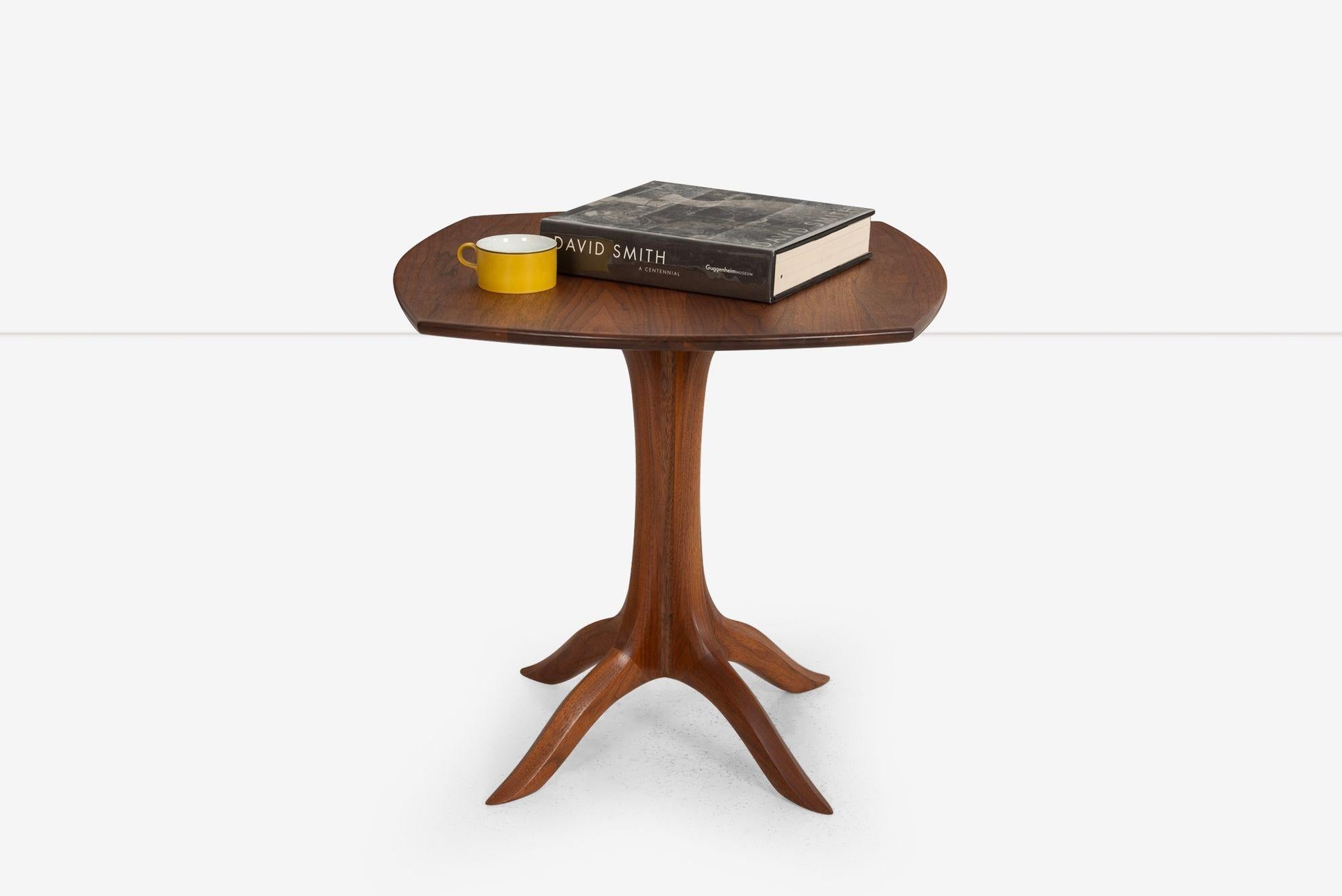 Sam Maloof American Craft Occasional Table in Oiled Walnut 2004 For Sale 4