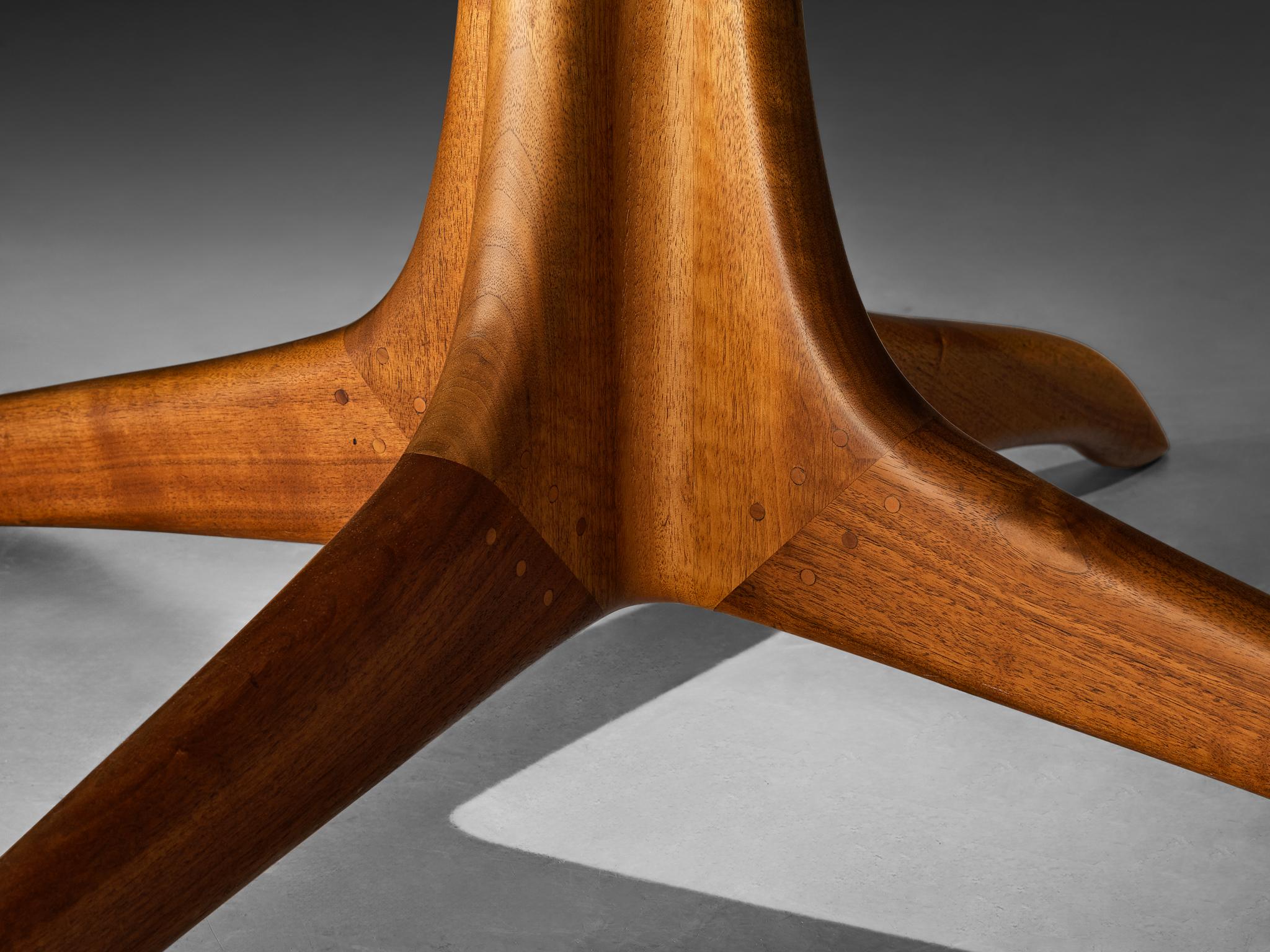 Mesa de comedor Sam Maloof en nogal Estadounidense en venta
