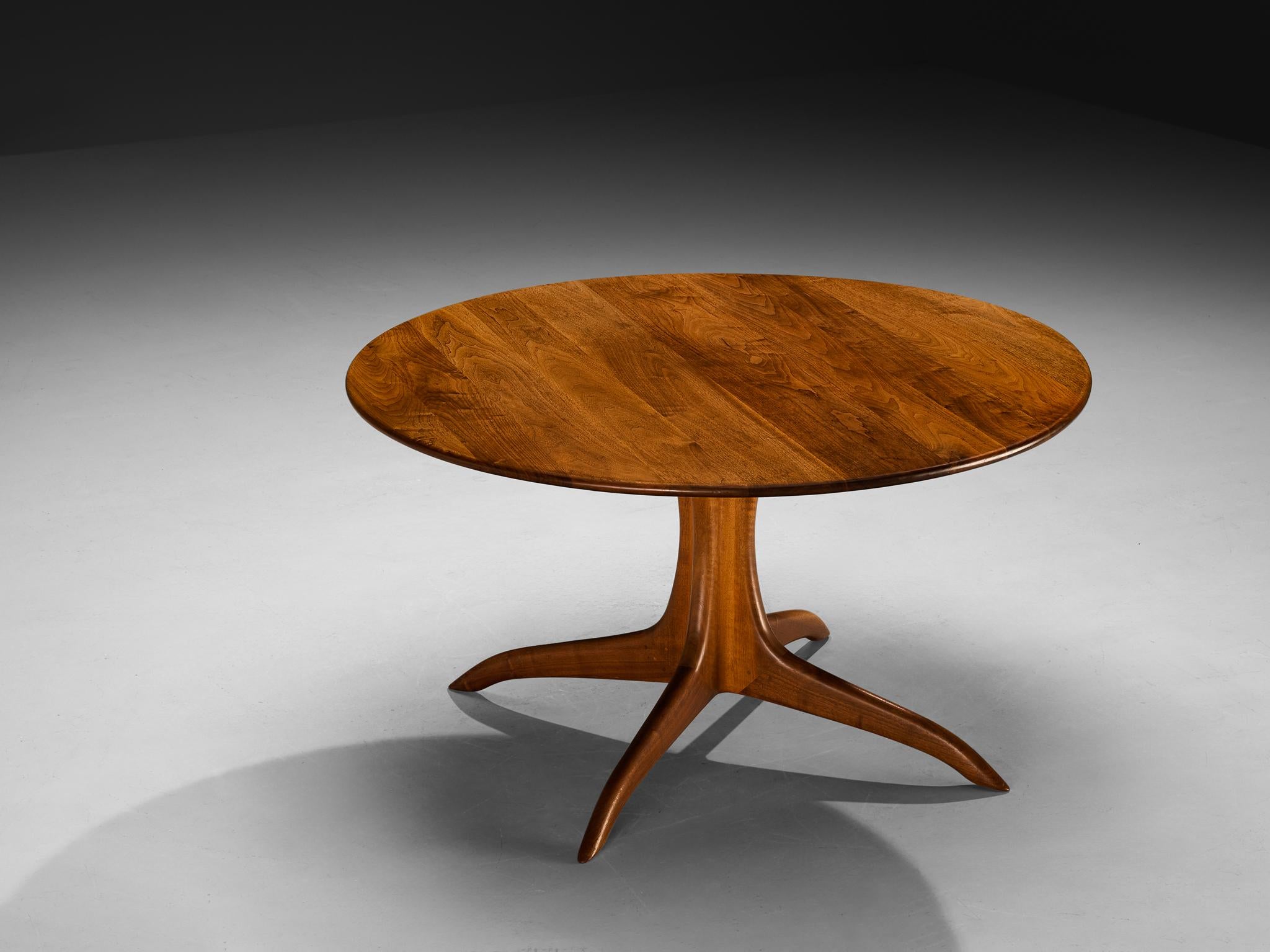 Mesa de comedor Sam Maloof en nogal Nogal en venta