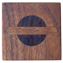 Sam Maloof Handcrafted Studio Signed Walnut Paperweight