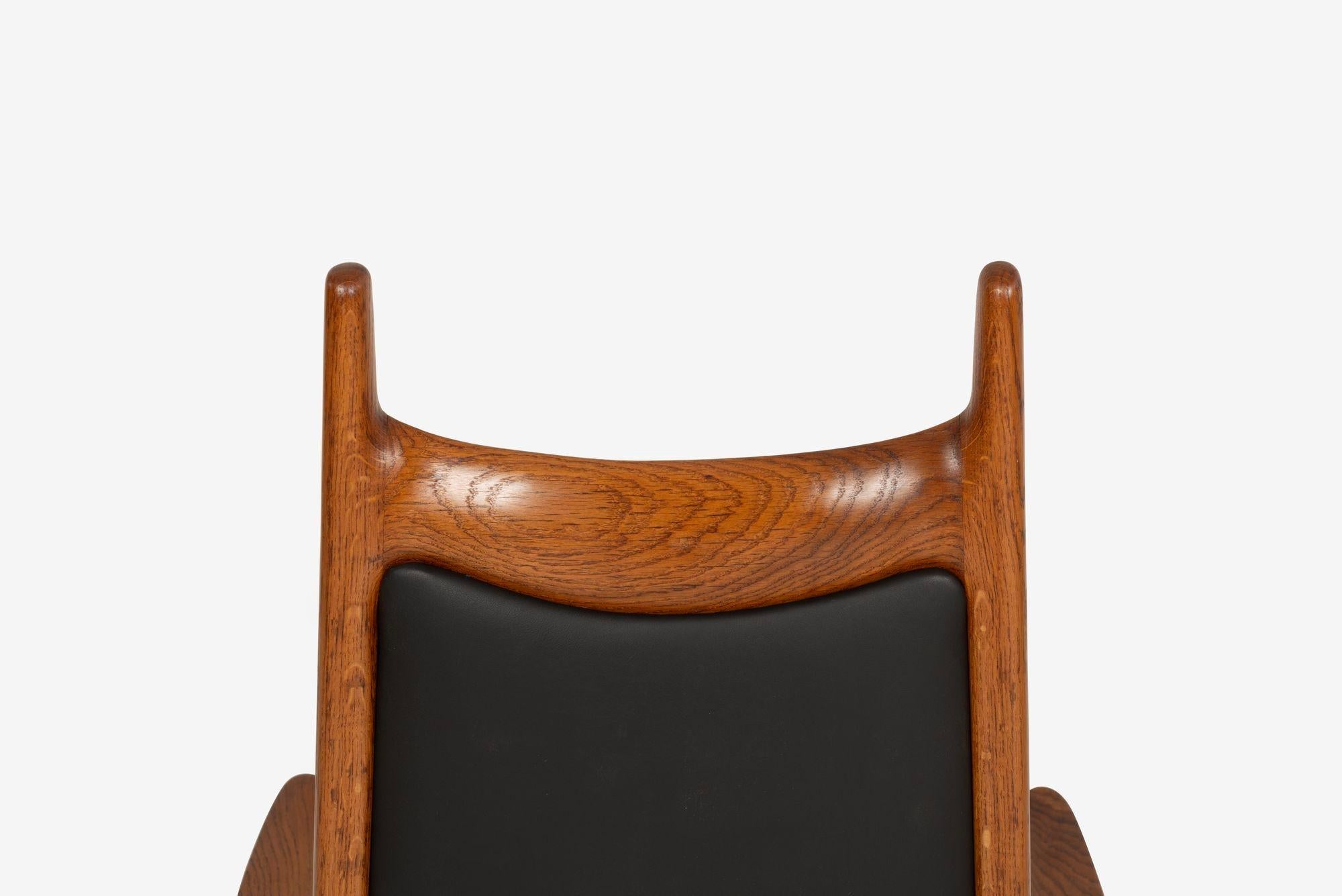 Sam Maloof Highback Horned Desk Chair For Sale 3