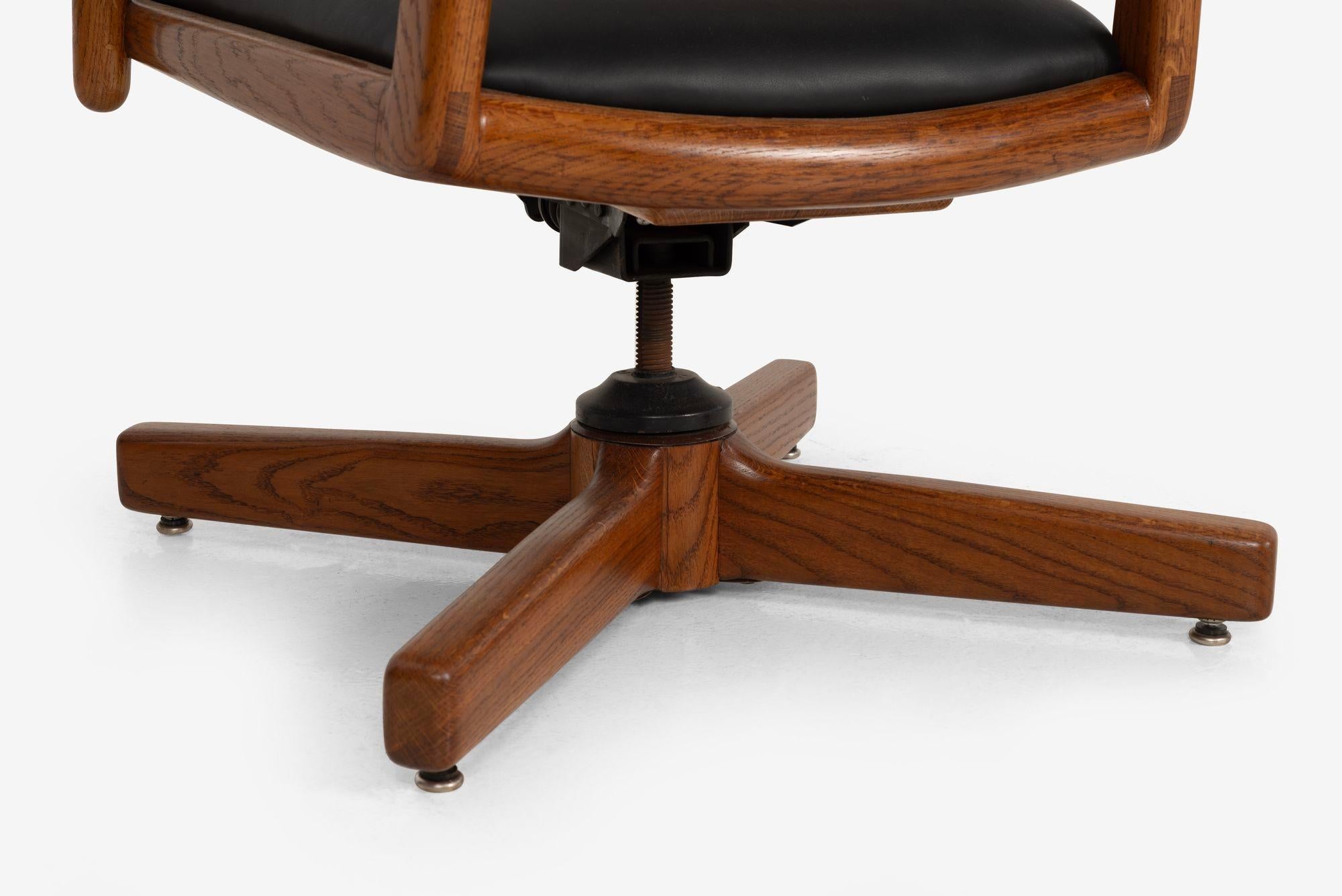 Sam Maloof Highback Horned Desk Chair For Sale 7