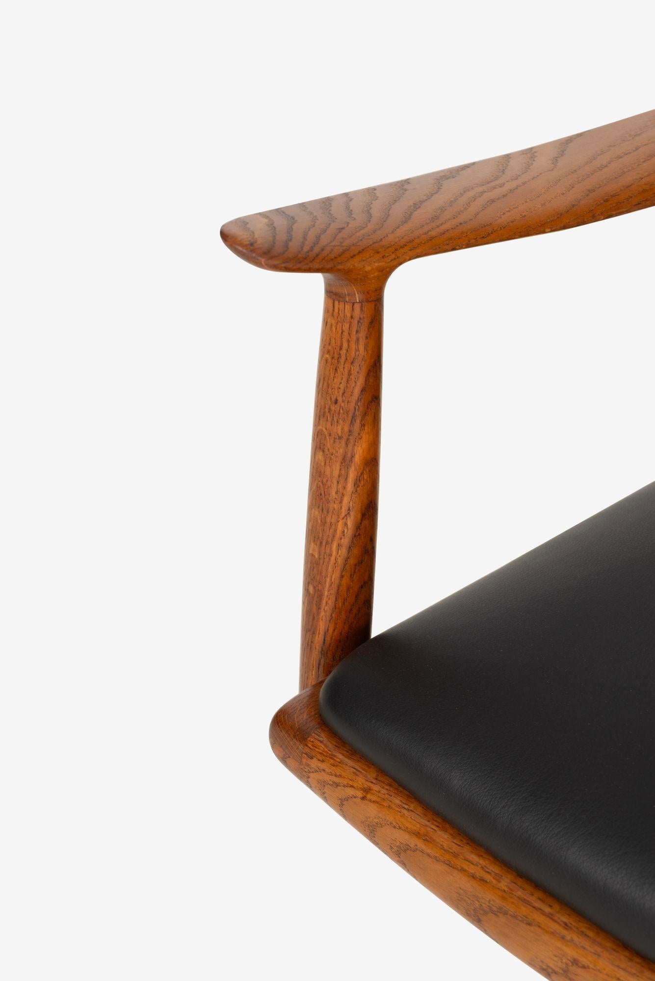 Sam Maloof Highback Horned Desk Chair For Sale 9