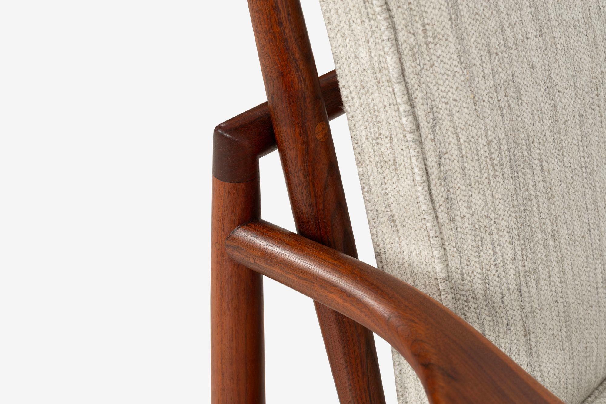 Sedia da salotto Sam Maloof Hunter in noce massiccio oliato  1950s in vendita 6