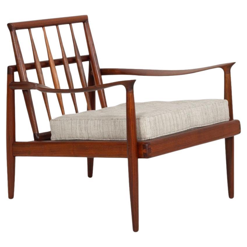Sedia da salotto Sam Maloof Hunter in noce massiccio oliato  1950s in vendita