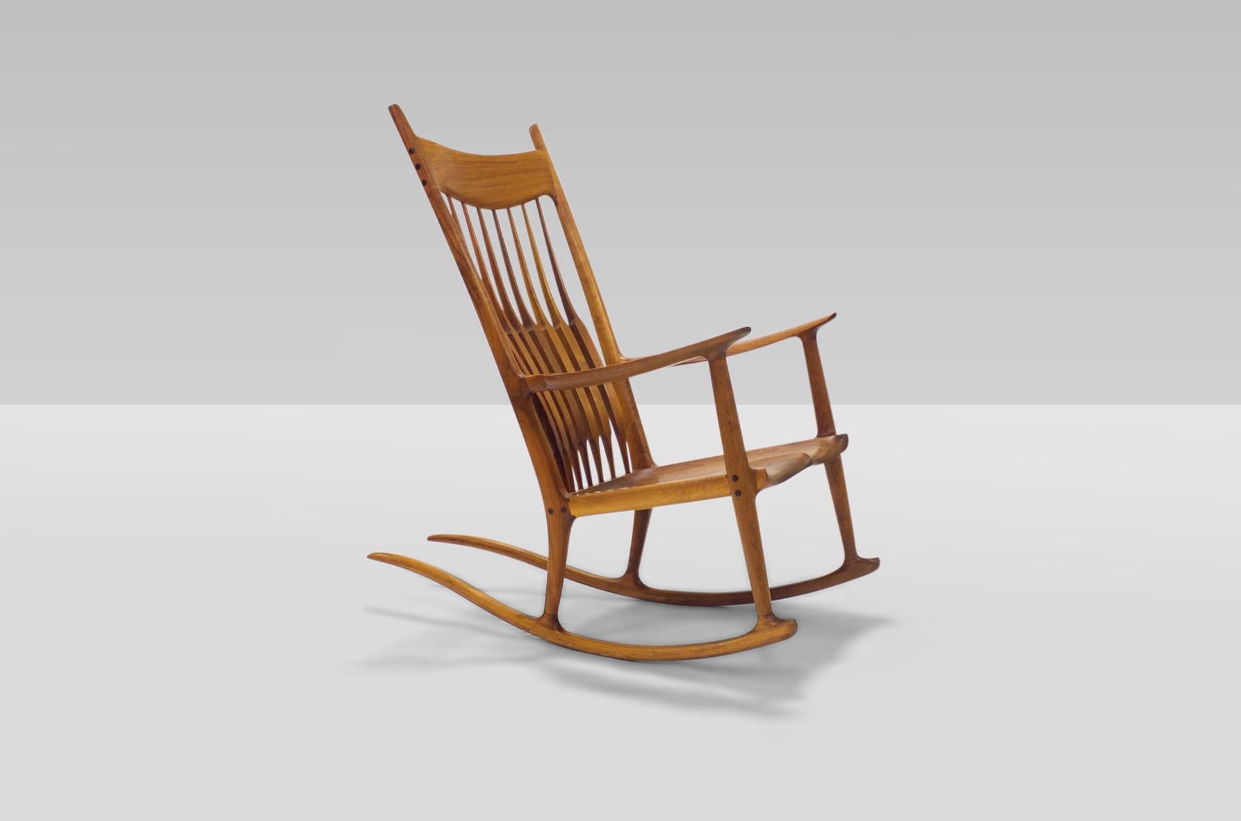maloof style rocking chair
