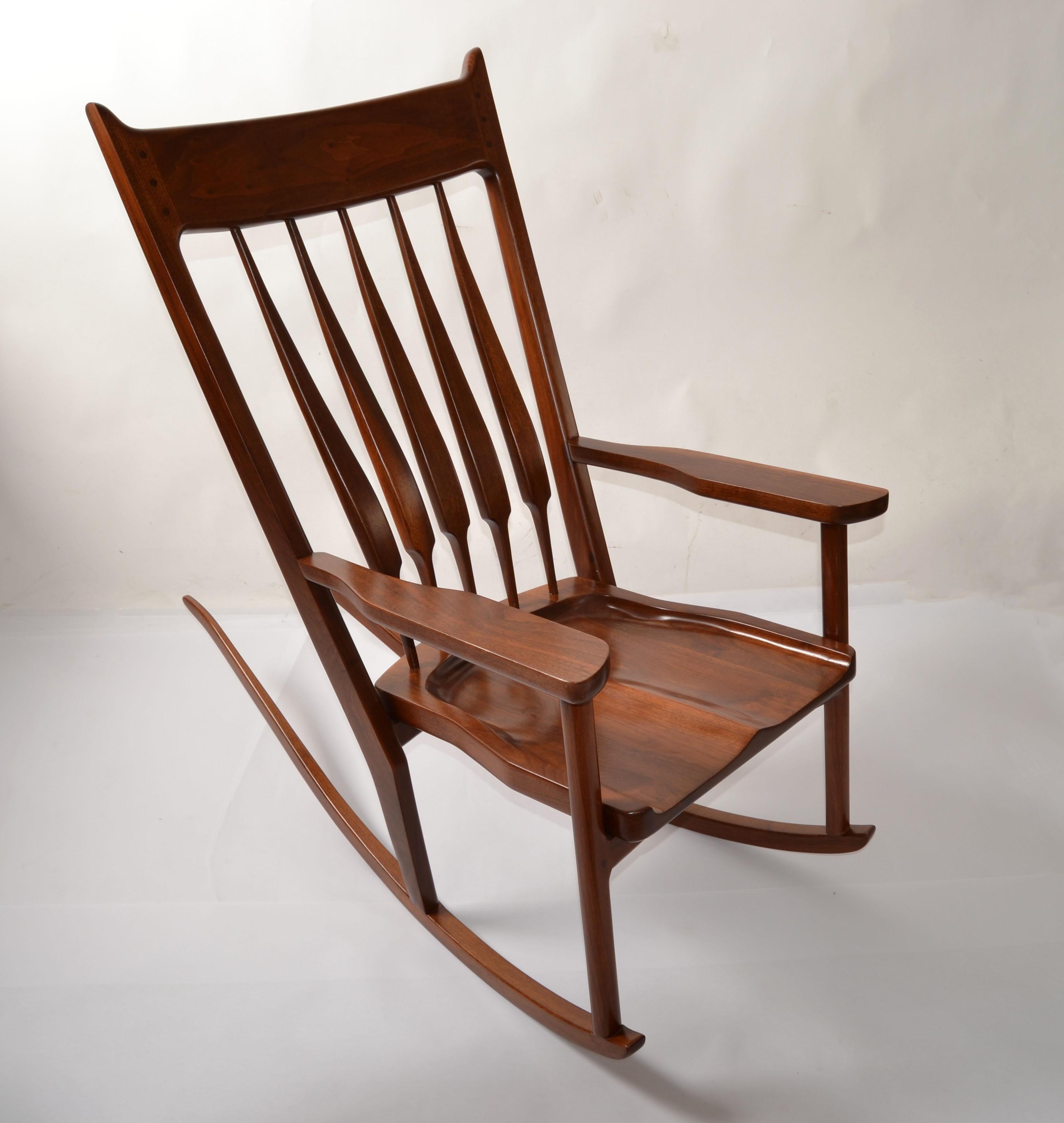sam maloof rocking chair price
