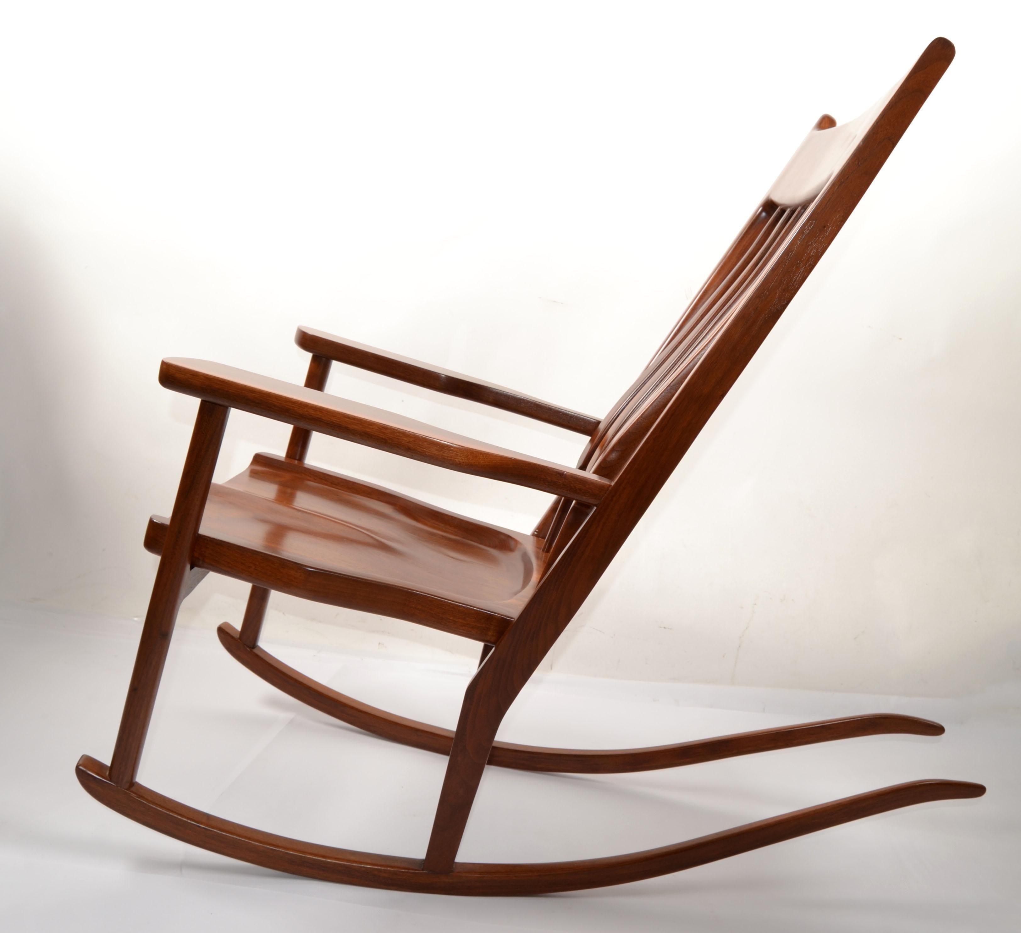 sam maloof rocking chair
