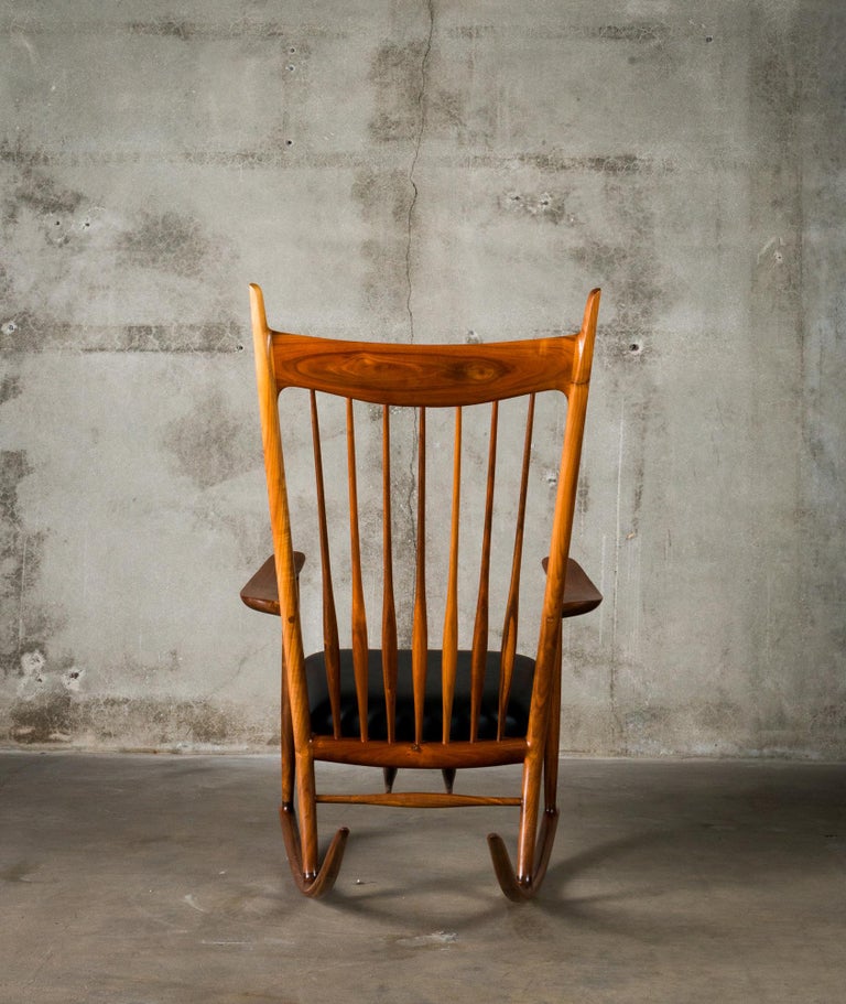 Sam Maloof Walnut Rocking Chair at 1stDibs sam maloof chair price