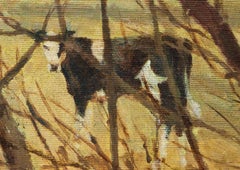 Landschaft mit Rindern, Kühen, aus dem Wald von Sam Marriott