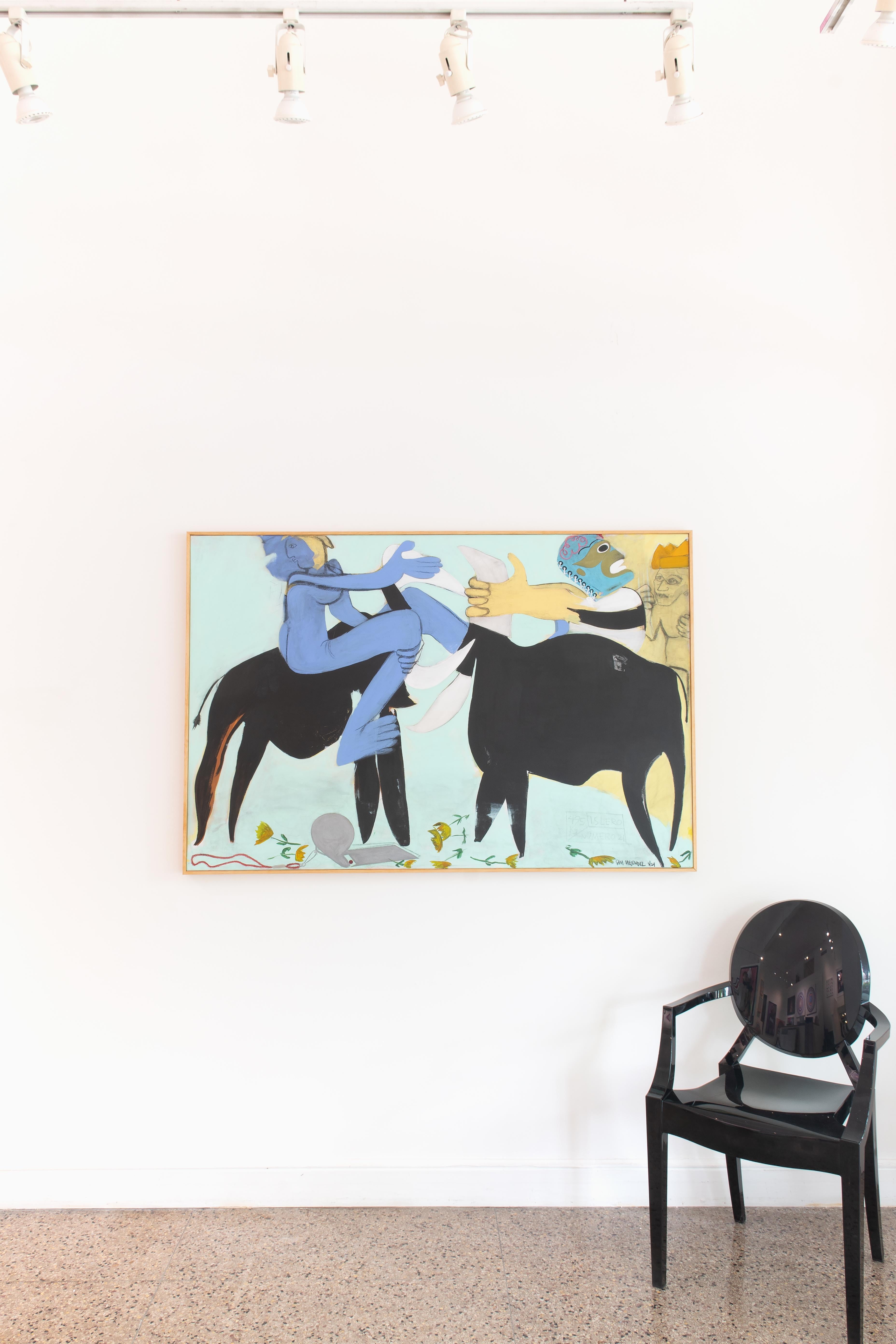 IN QUESTA ESQUINA - Painting di Sam Melendez