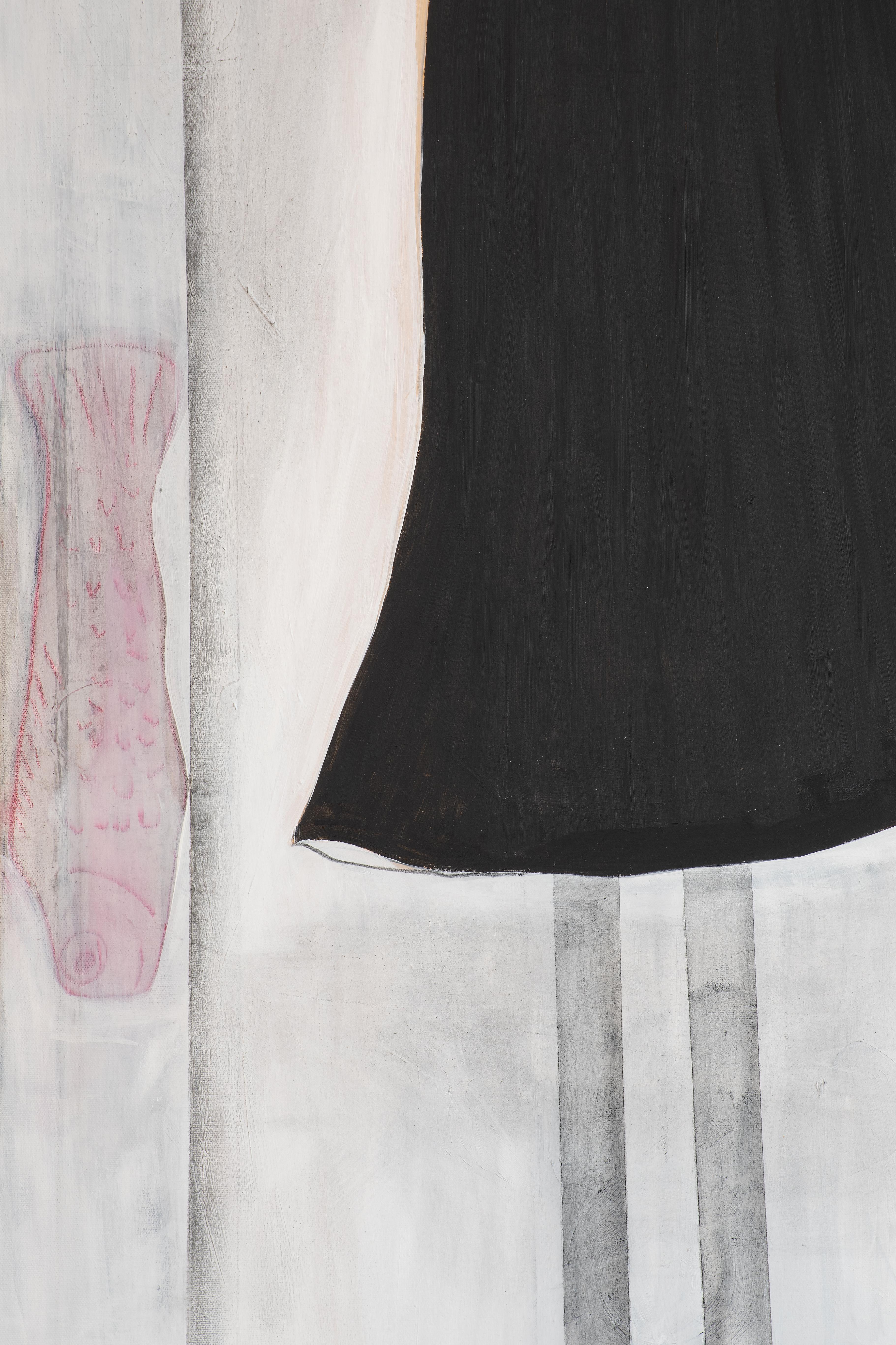 VESTIDITO NEGRO - Painting Contemporáneo de Sam Melendez