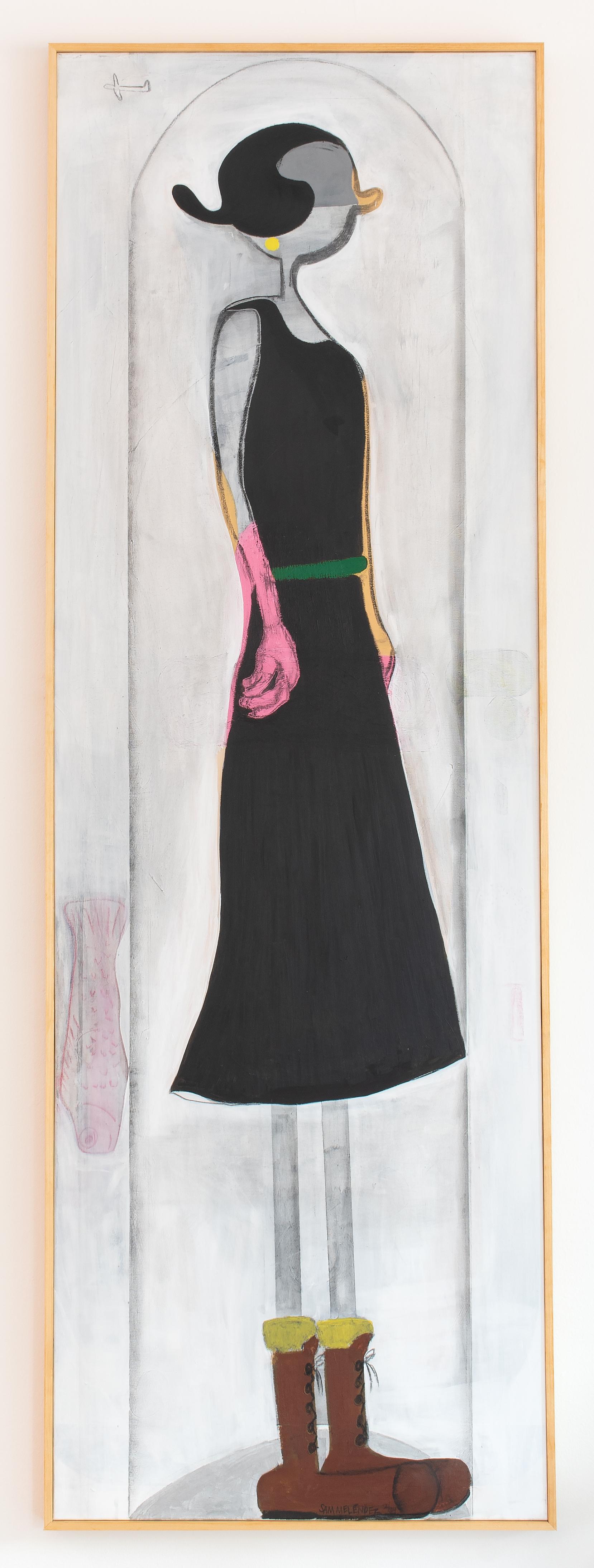 Who made the little black dress famous?