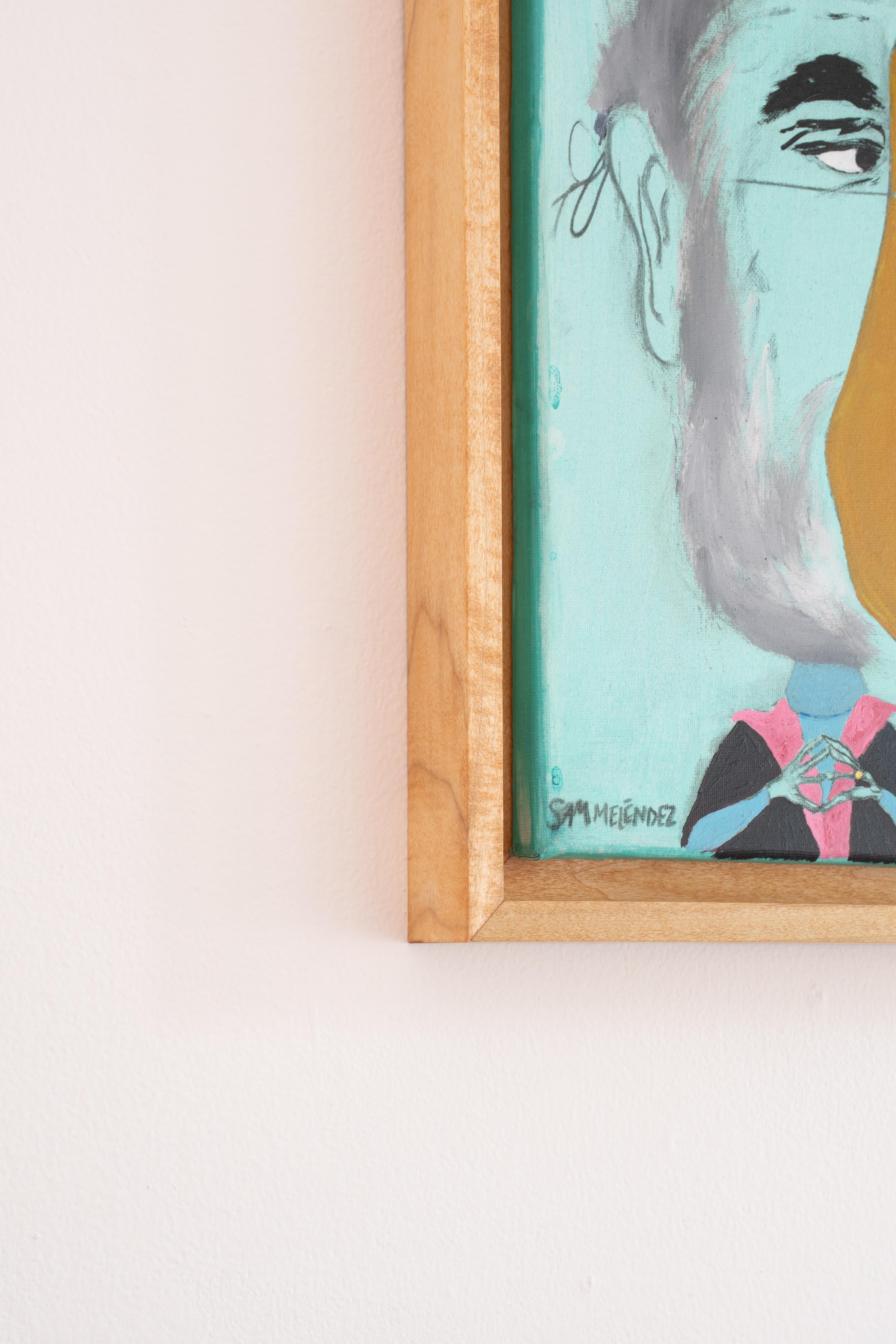 Nella sua serie No Sé Quién Vivió Aquí, l'artista Sam Melendez combina un occhio magistrale per la narrazione e i personaggi con la grinta che lo contraddistingue e l'amore per i colori vintage. I grandi nasi delle figure presenti nella serie