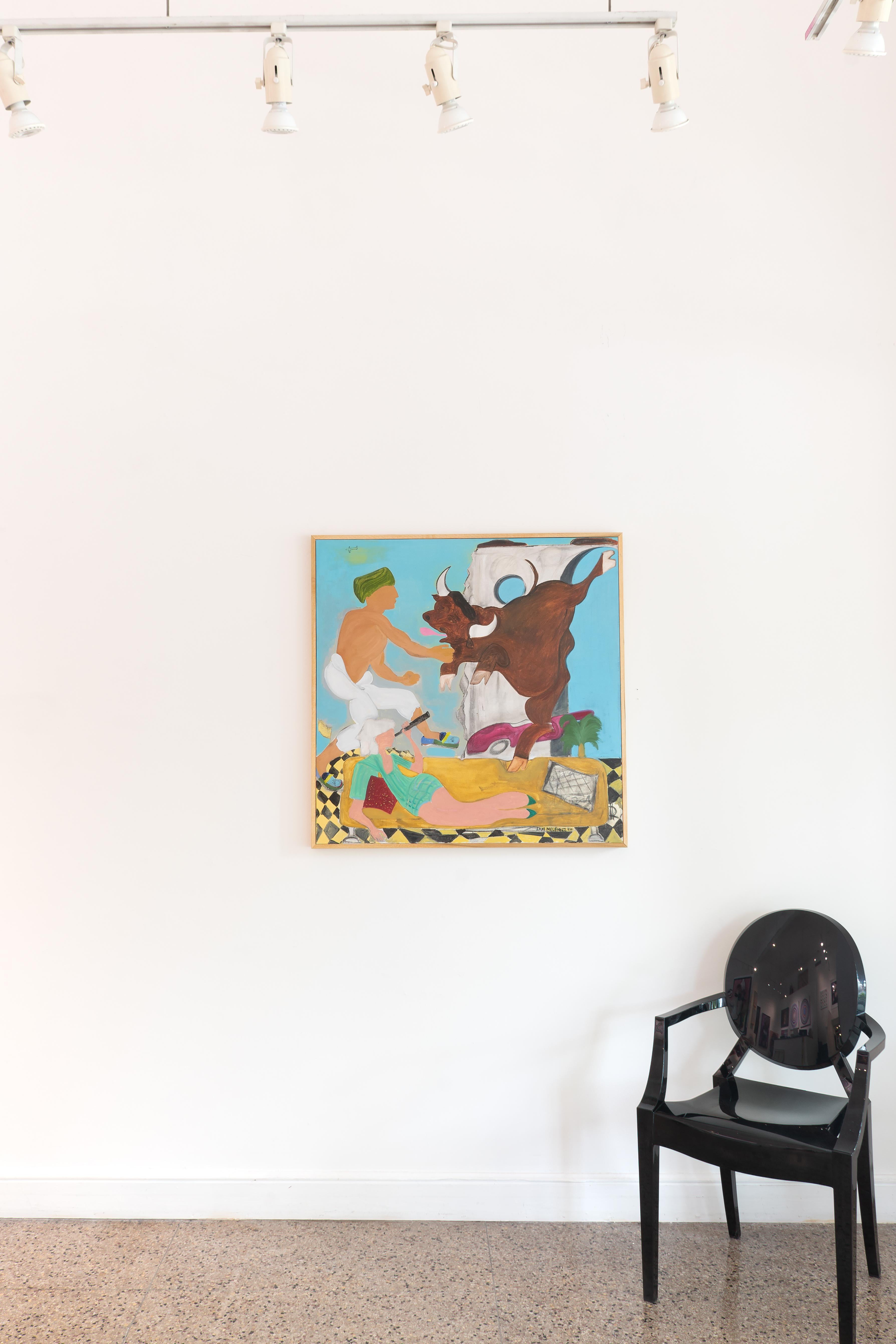 DINERO NUEVO - Painting de Sam Melendez